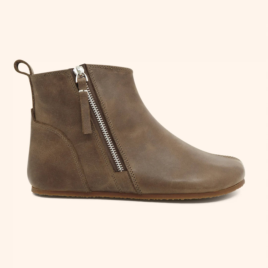 Grounding & Earthing Barefoot Zipper Boots for Women