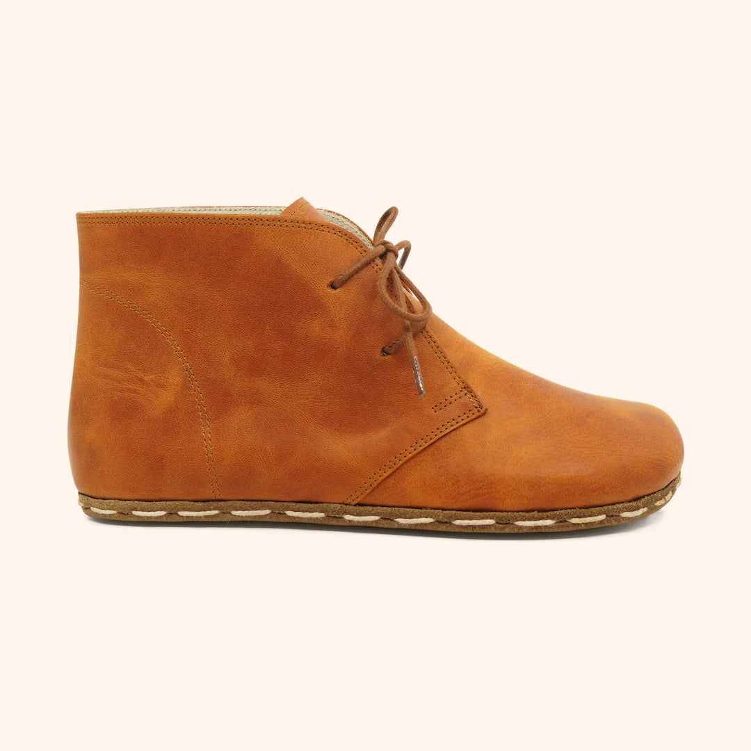 Grounding & Earthing Barefoot Chukka Boots for Women