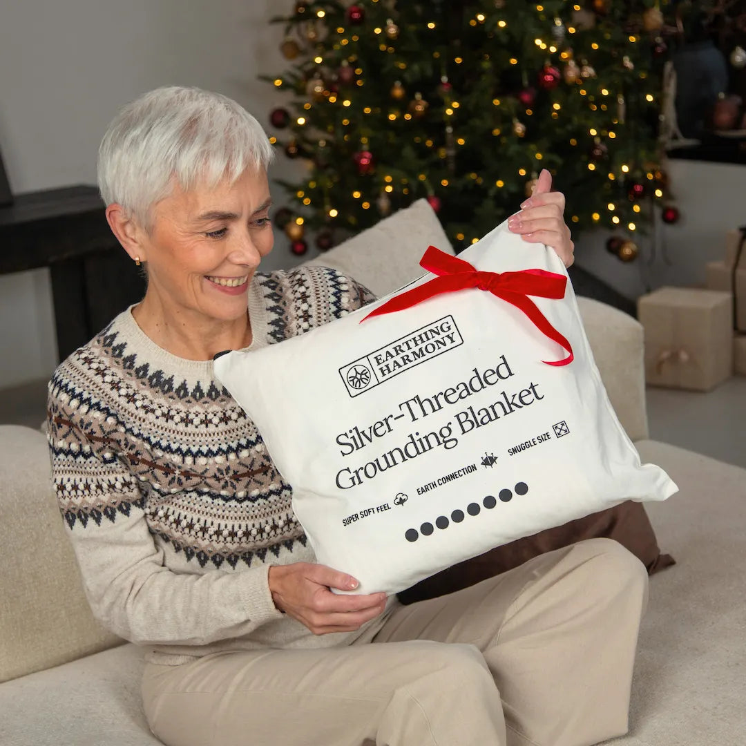 Grounding & Earthing Throw Blanket