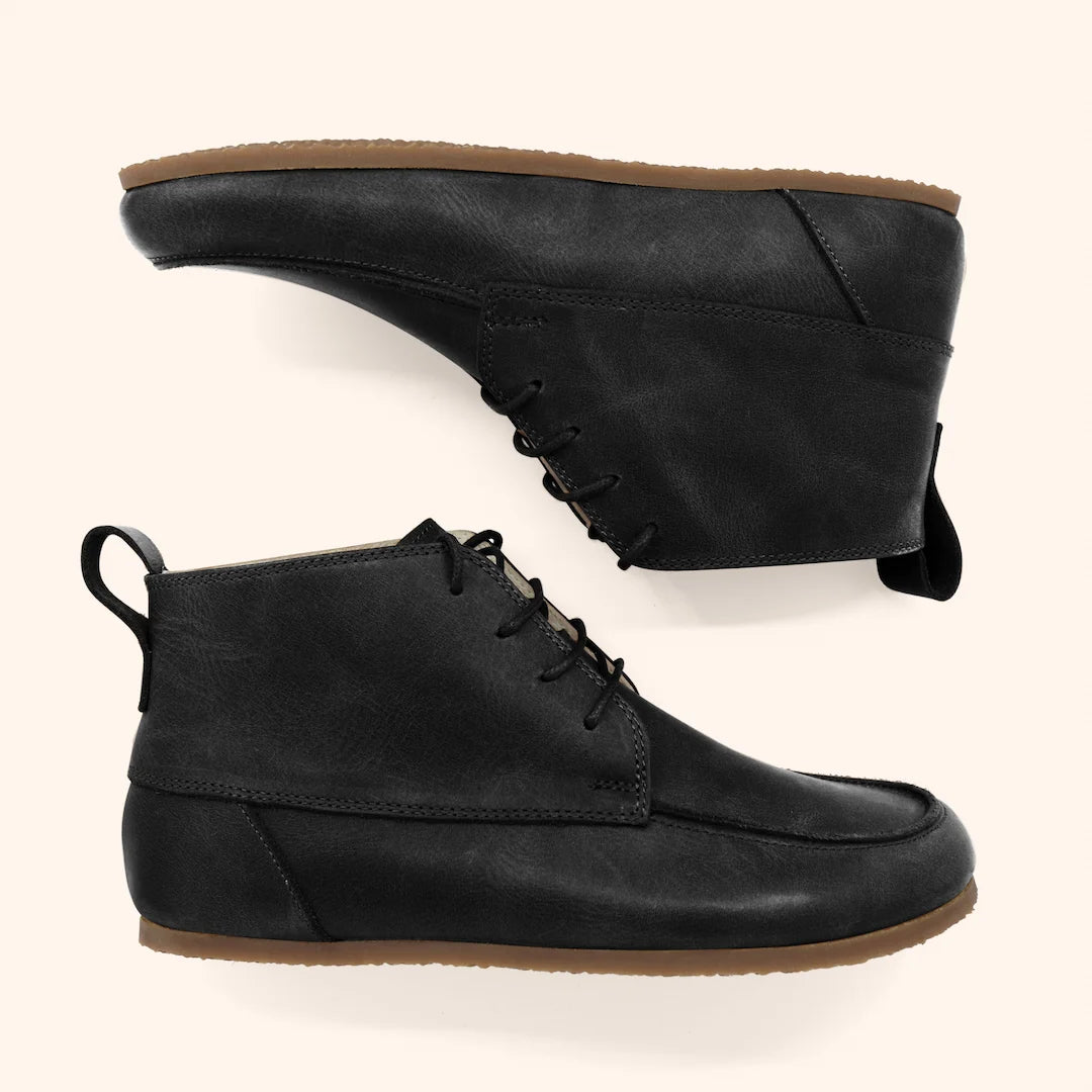 Grounding & Earthing Barefoot Moc-Toe Boots for Women