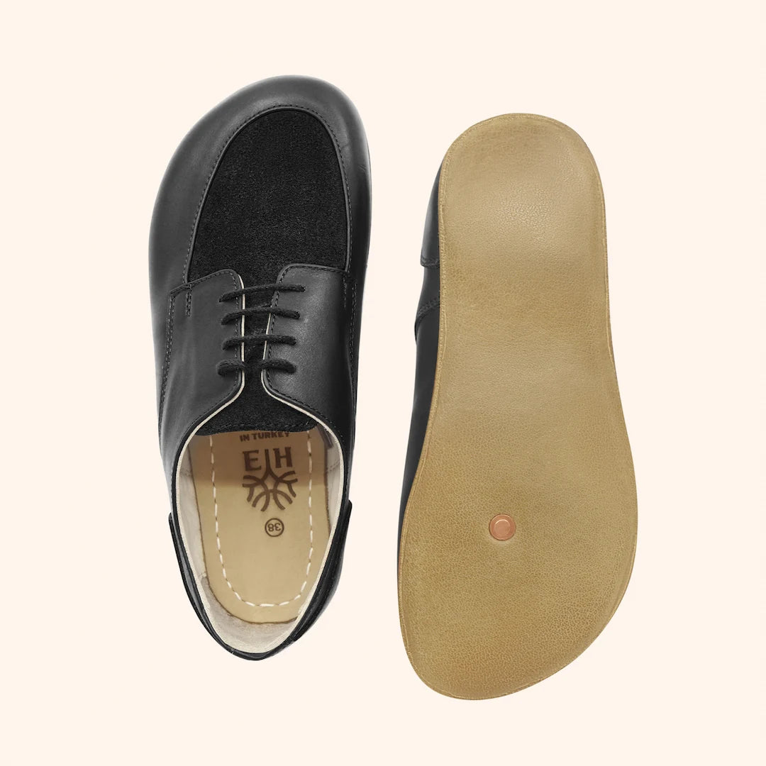 Grounding & Earthing Barefoot Derby Shoes for Women