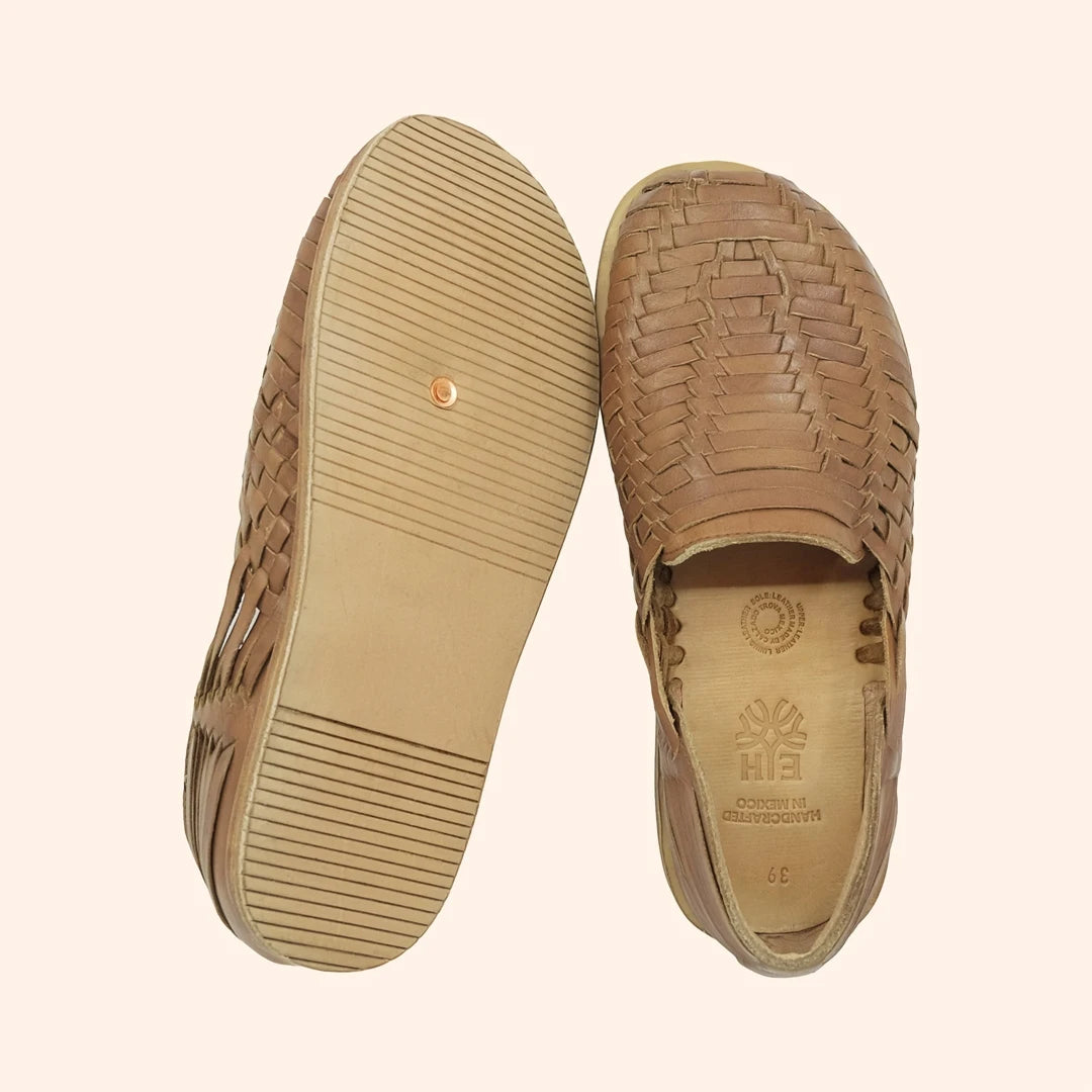 Grounding & Earthing Barefoot Huarache Slip-Ons for Women