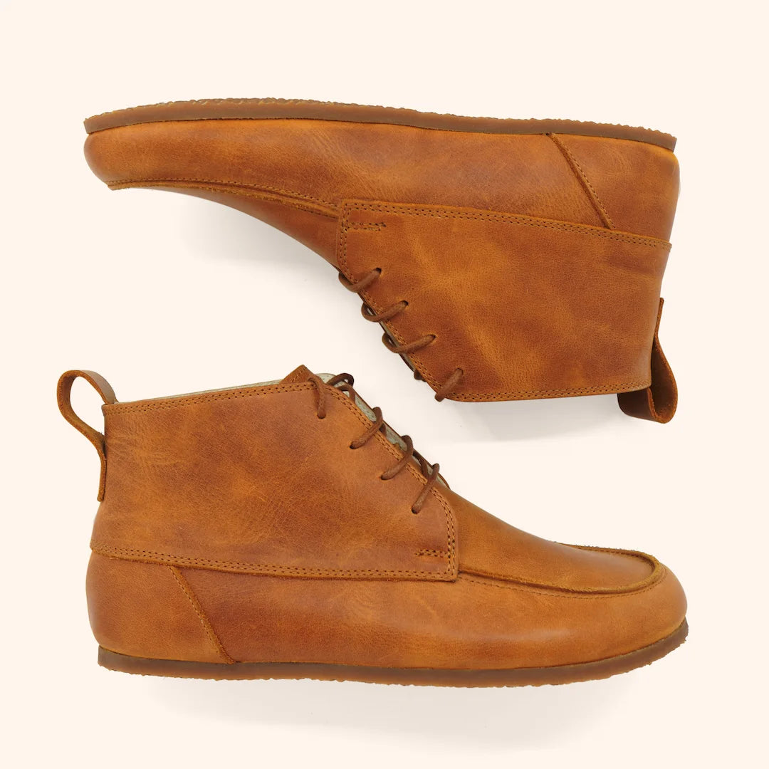 Grounding & Earthing Barefoot Moc-Toe Boots for Women