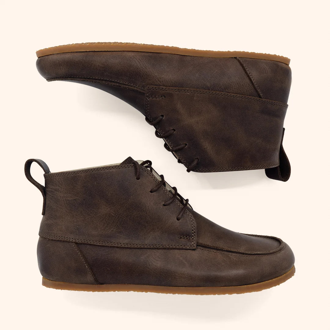 Grounding & Earthing Barefoot Moc-Toe Boots for Women