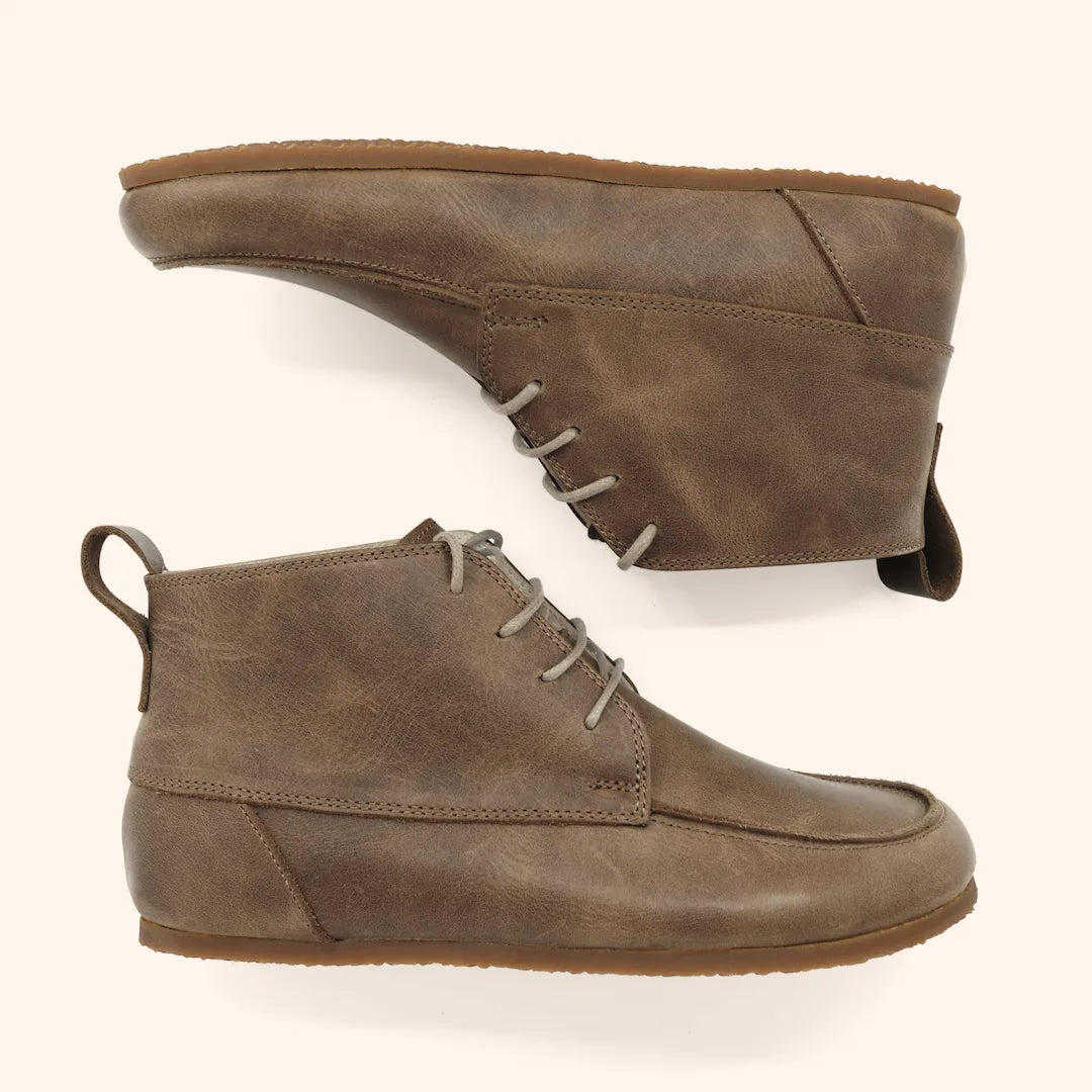 Grounding & Earthing Barefoot Moc-Toe Boots for Women