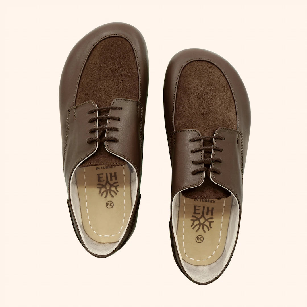 Grounding & Earthing Barefoot Derby Shoes for Women