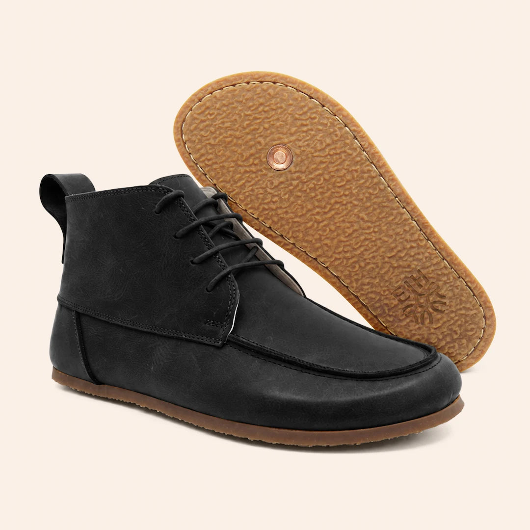 Grounding & Earthing Barefoot Moc-Toe Boots for Women