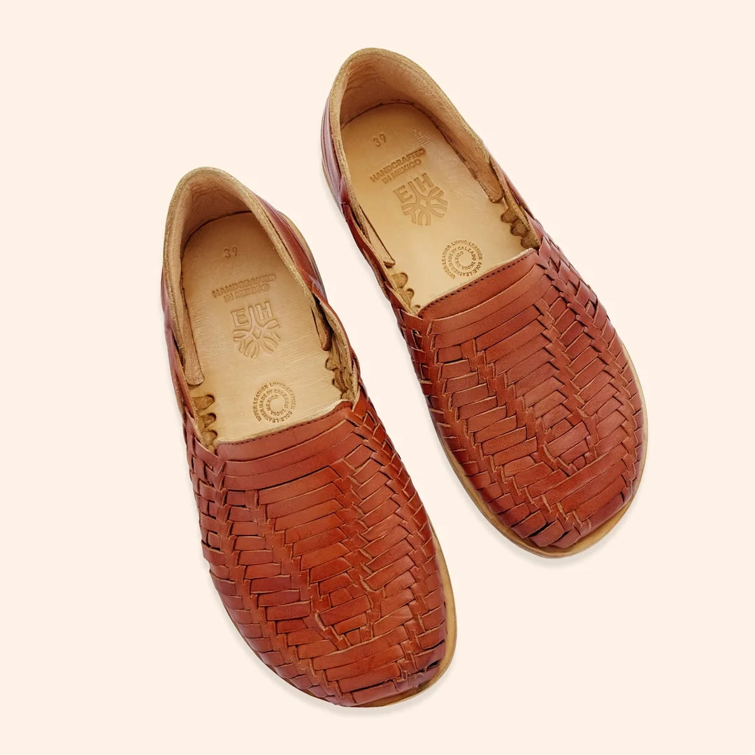 Grounding & Earthing Barefoot Huarache Slip-Ons for Women