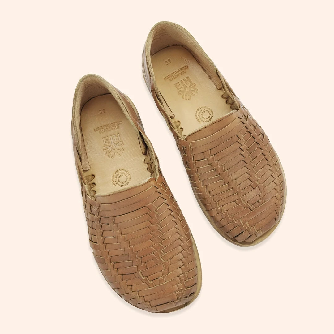 Grounding & Earthing Barefoot Huarache Slip-Ons for Women