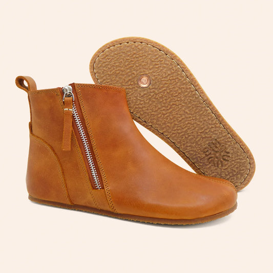 Grounding & Earthing Barefoot Zipper Boots for Women