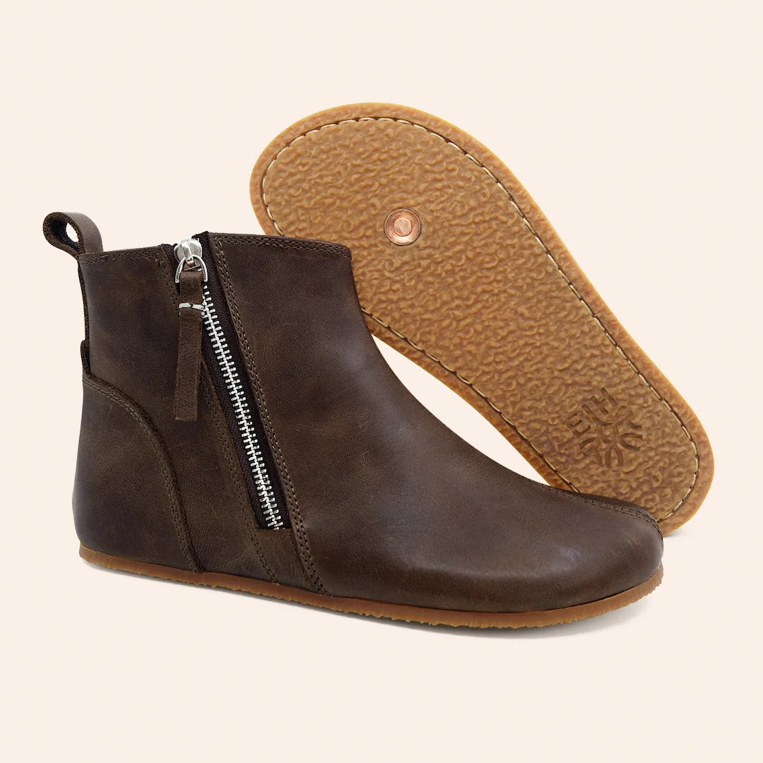 Grounding & Earthing Barefoot Zipper Boots for Women