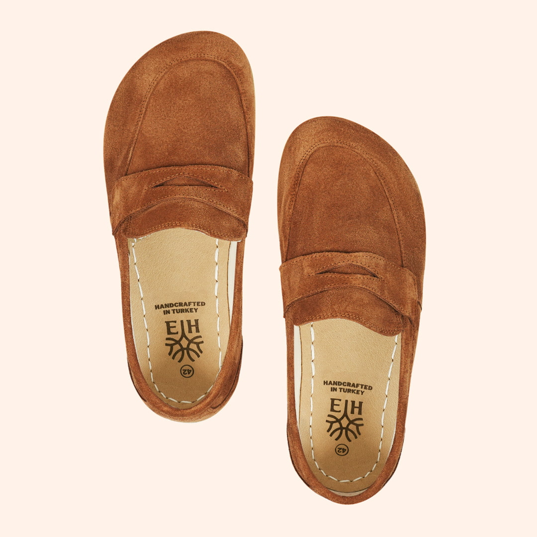 Grounding & Earthing Barefoot Penny Loafers for Women