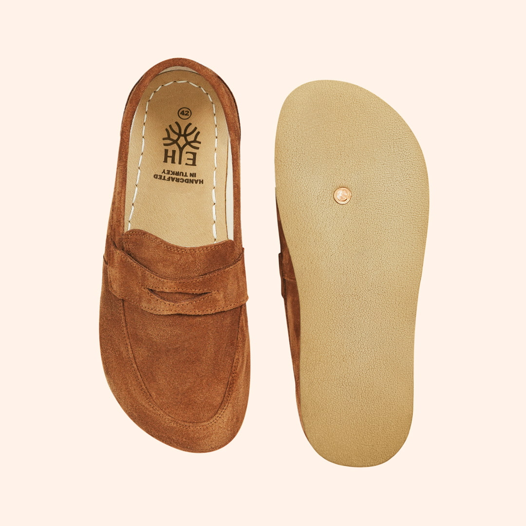 Grounding & Earthing Barefoot Penny Loafers for Women