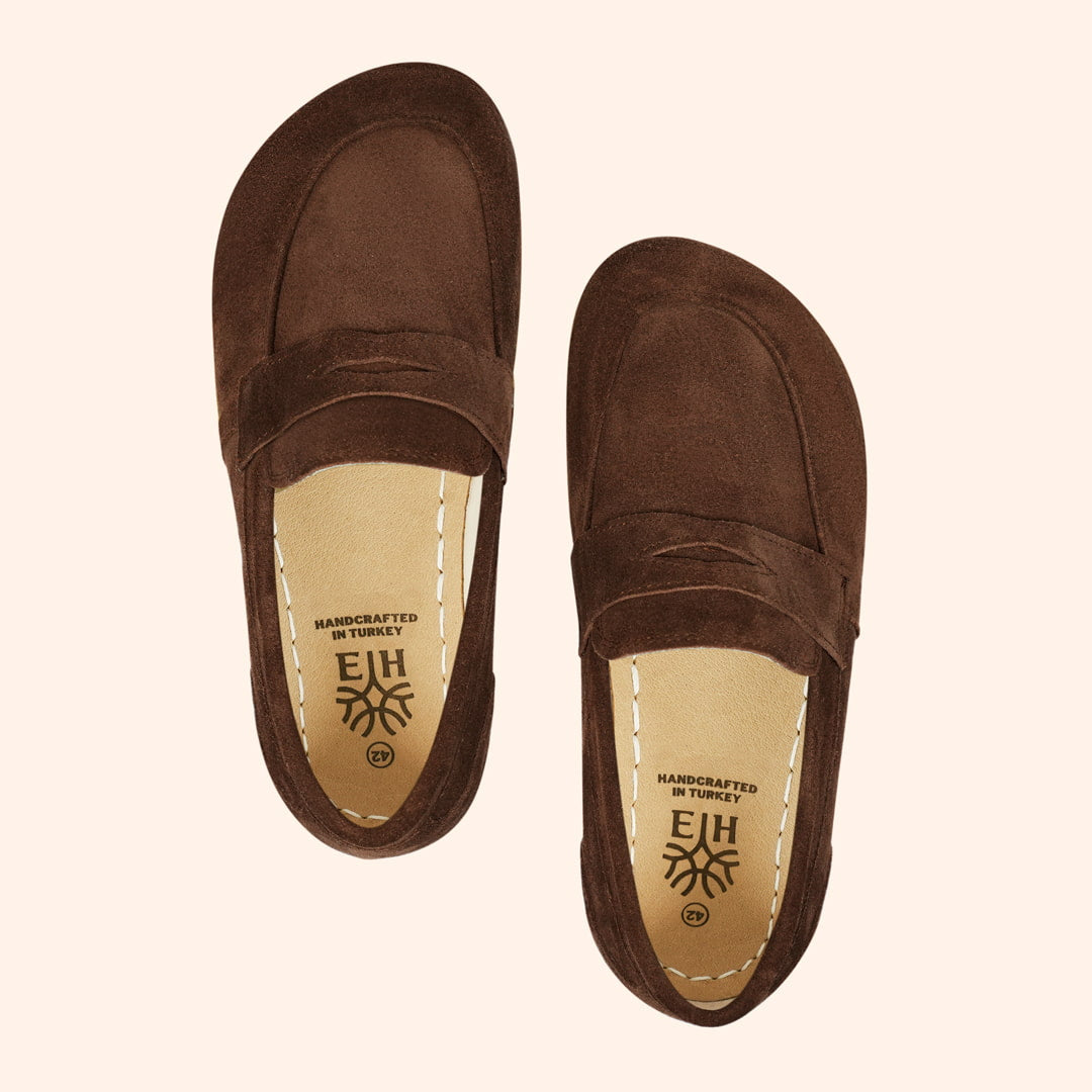 Grounding & Earthing Barefoot Penny Loafers for Women