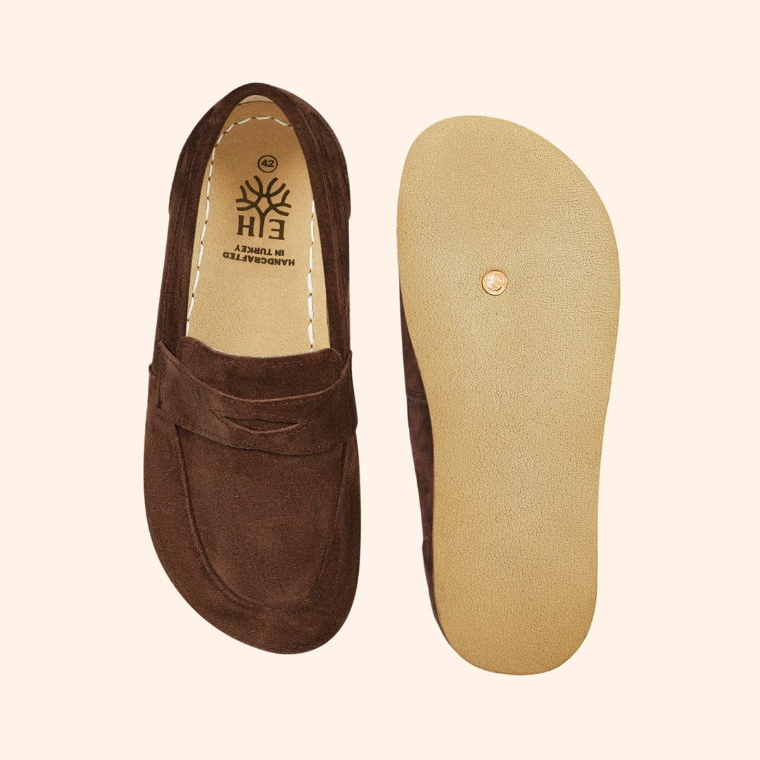 Grounding & Earthing Barefoot Penny Loafers for Women