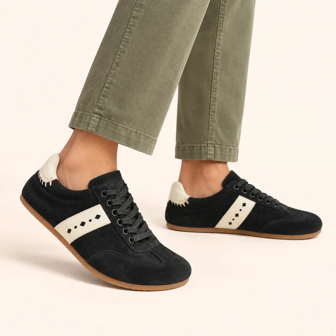 Grounding & Earthing Barefoot Retro Sneakers for Women