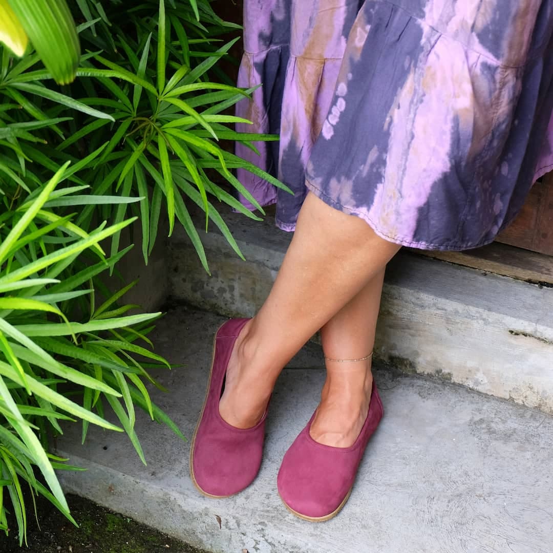 Grounding & Earthing Barefoot Ballet Flats for Women