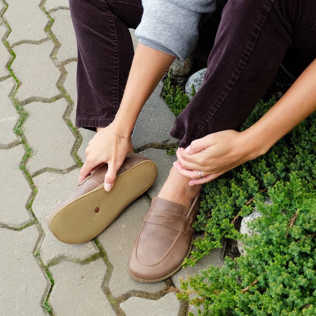 Grounding & Earthing Barefoot Penny Loafers for Women