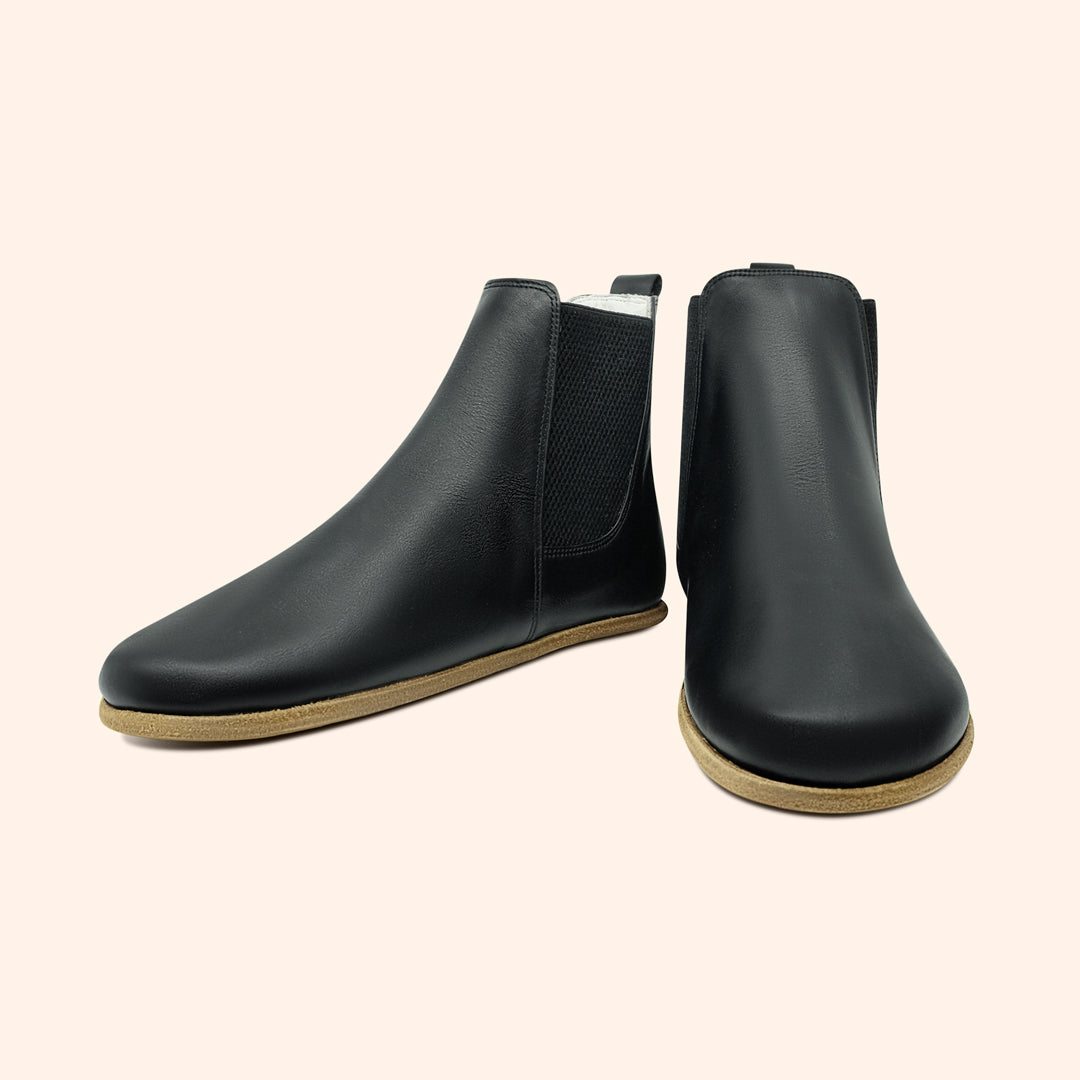 Grounding & Earthing Barefoot Chelsea Boots for Women