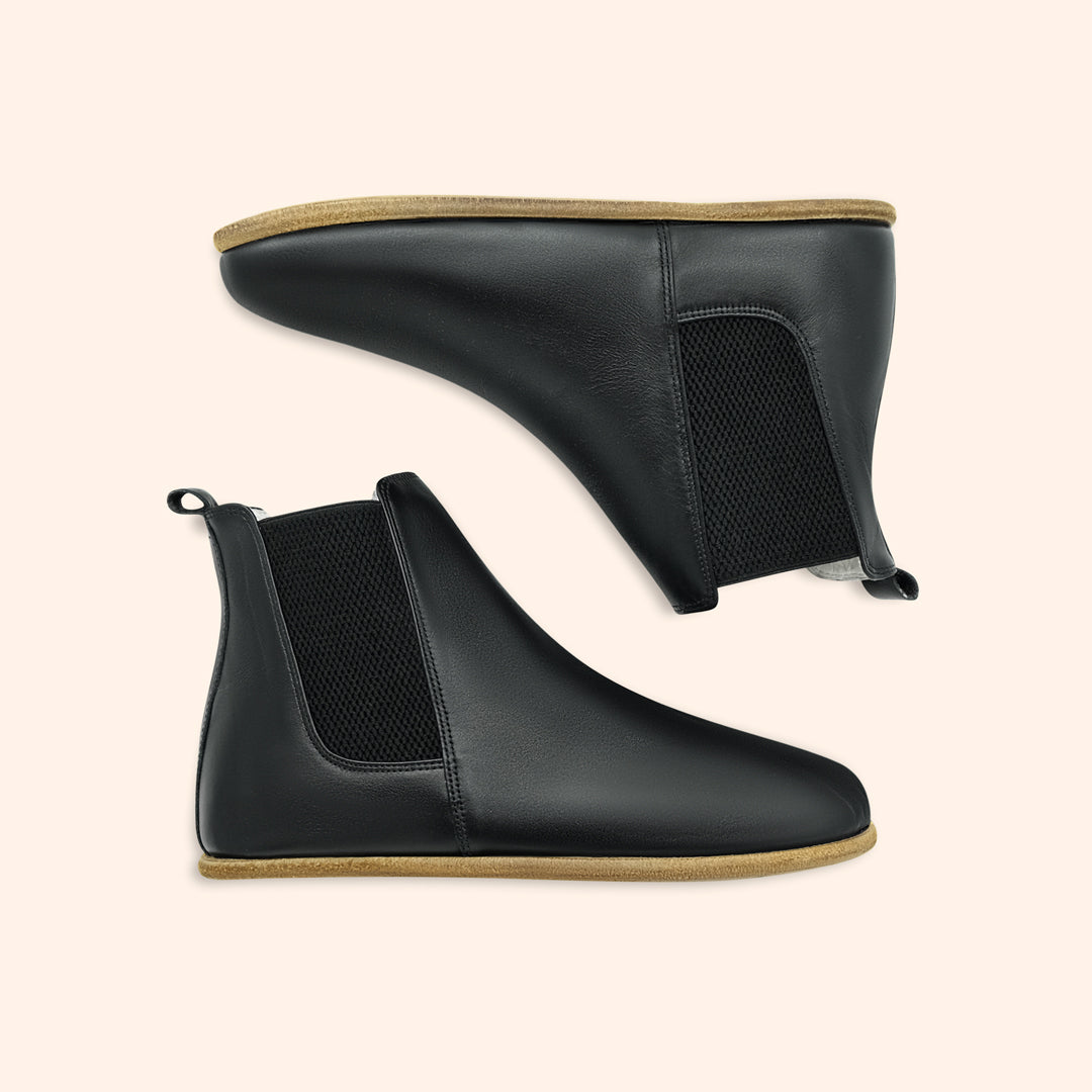 Grounding & Earthing Barefoot Chelsea Boots for Women