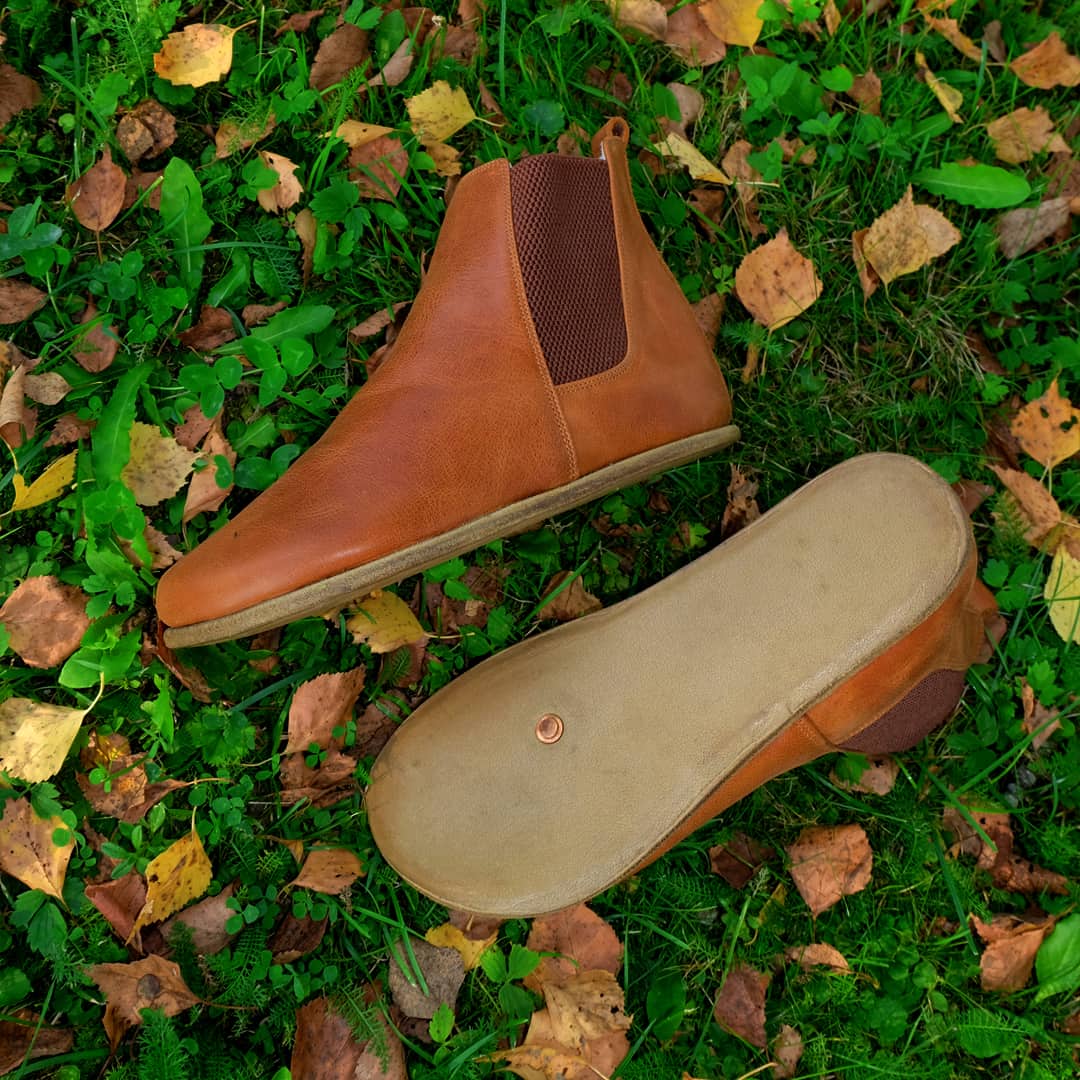 Grounding & Earthing Barefoot Chelsea Boots for Men