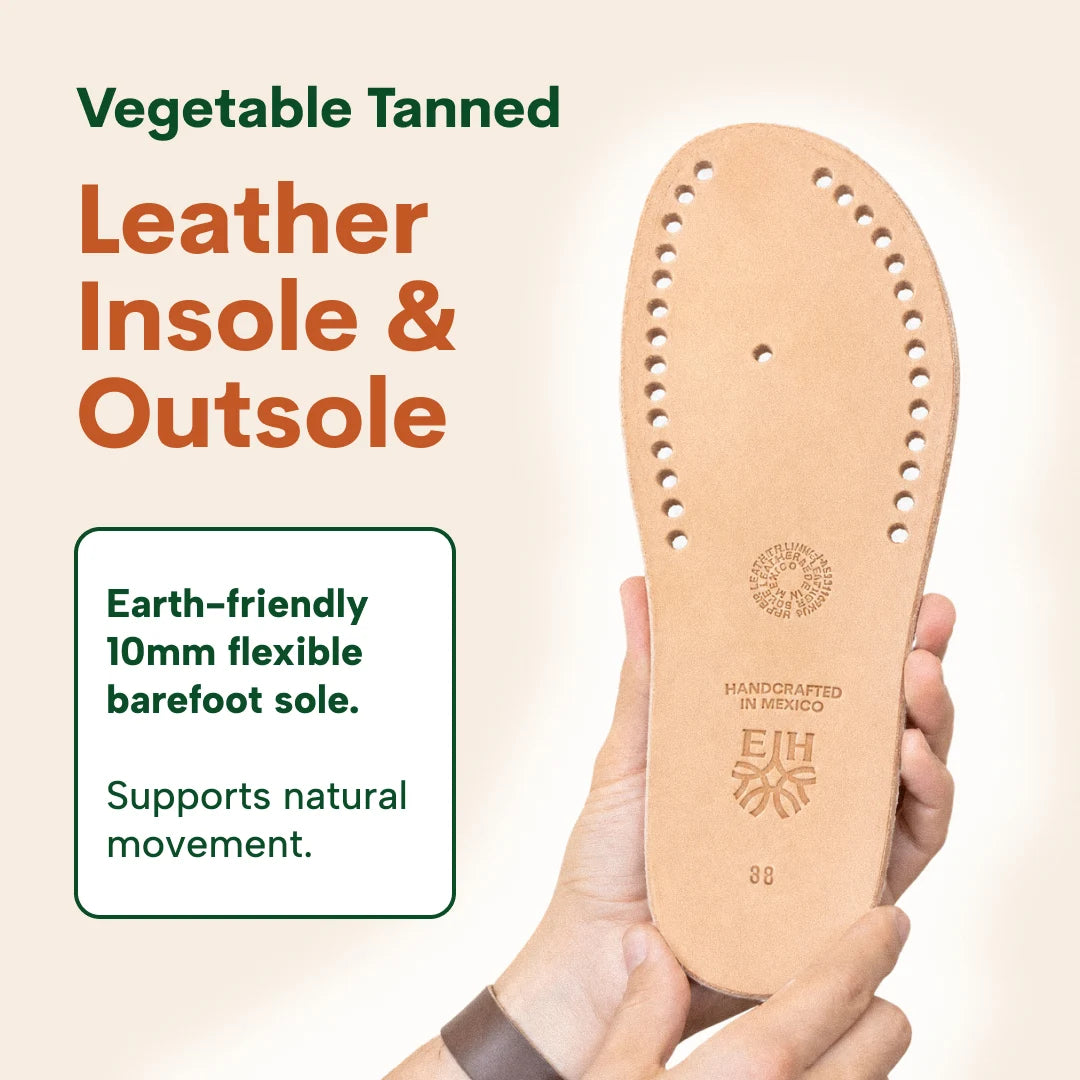 Grounding & Earthing Barefoot Huarache Slip-Ons for Women