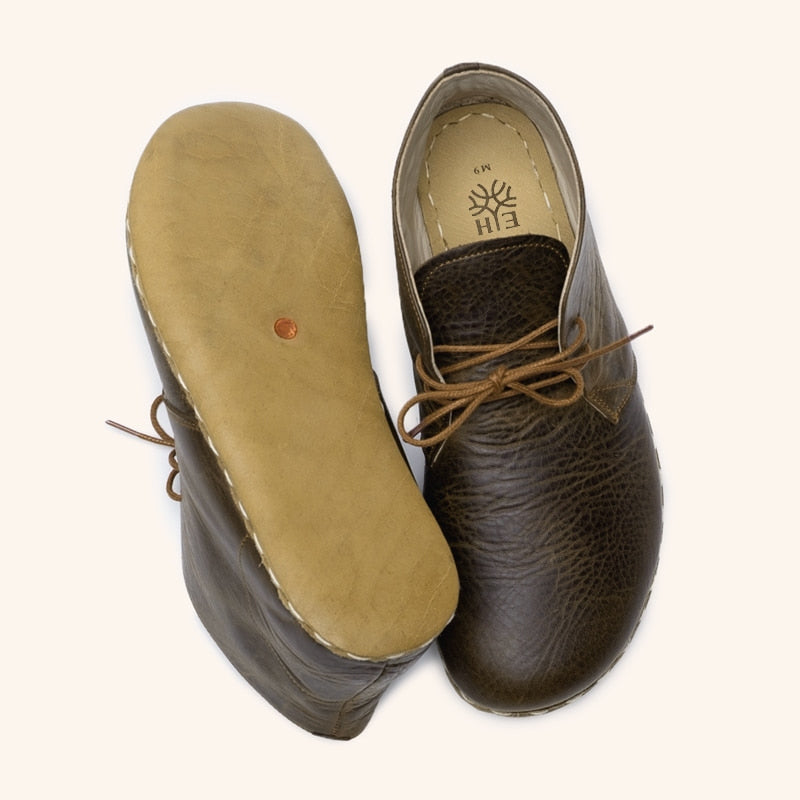 Grounding & Earthing Barefoot Chukka Boots for Women