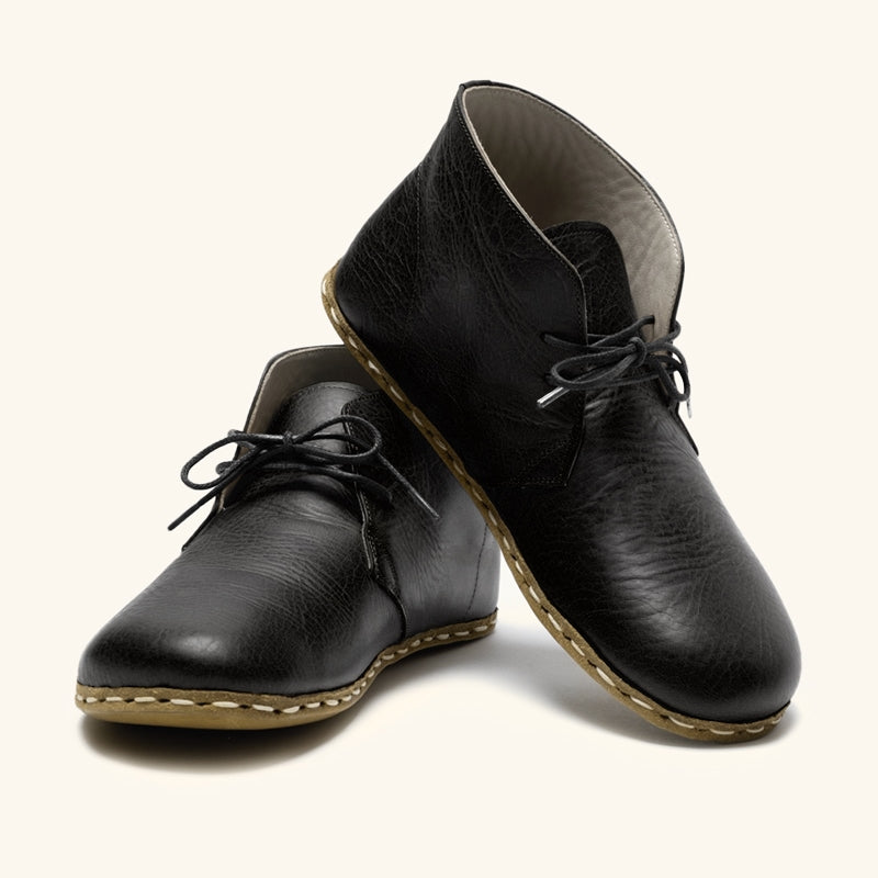Grounding & Earthing Barefoot Chukka Boots for Women
