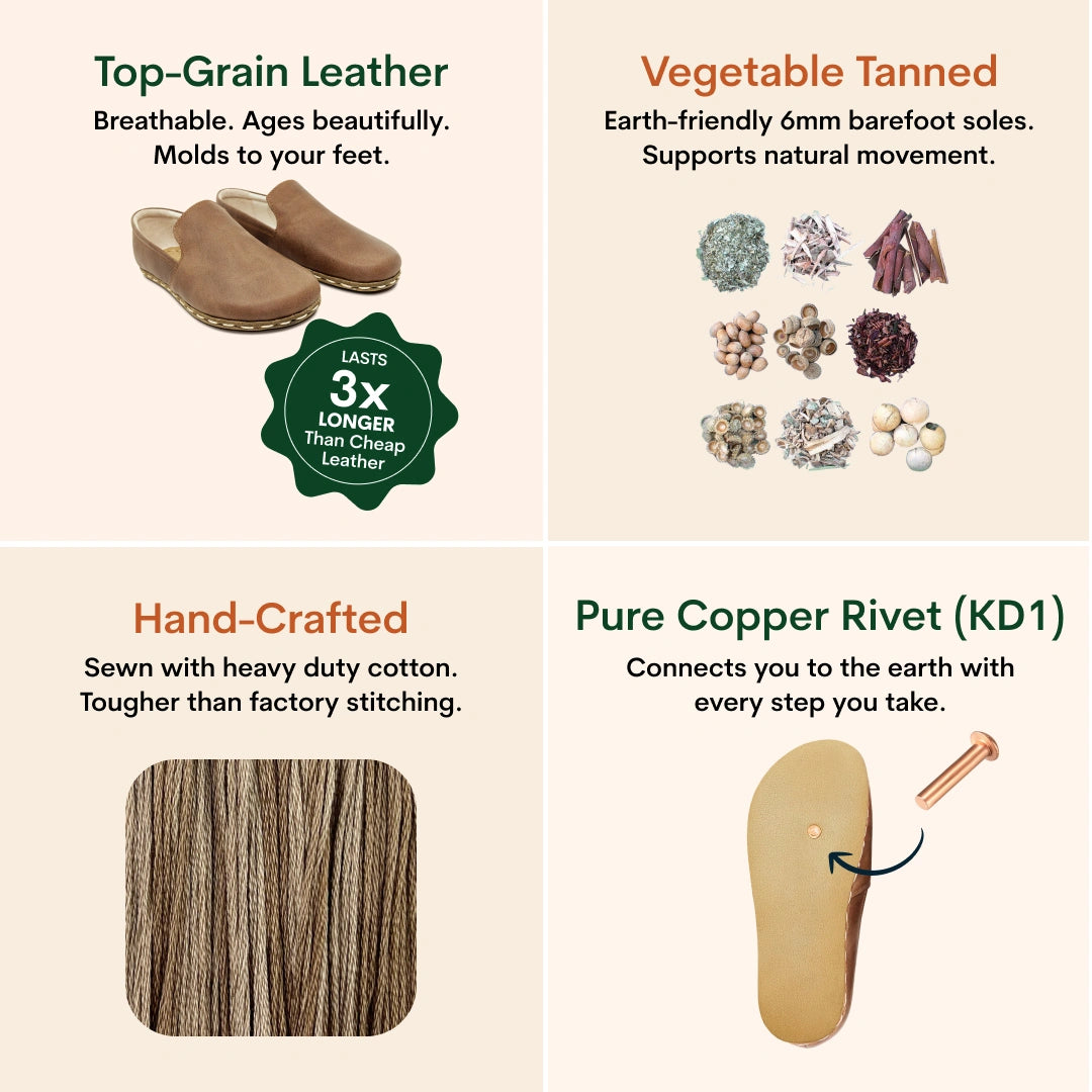 Grounding & Earthing Barefoot Slip-On Shoes for Women