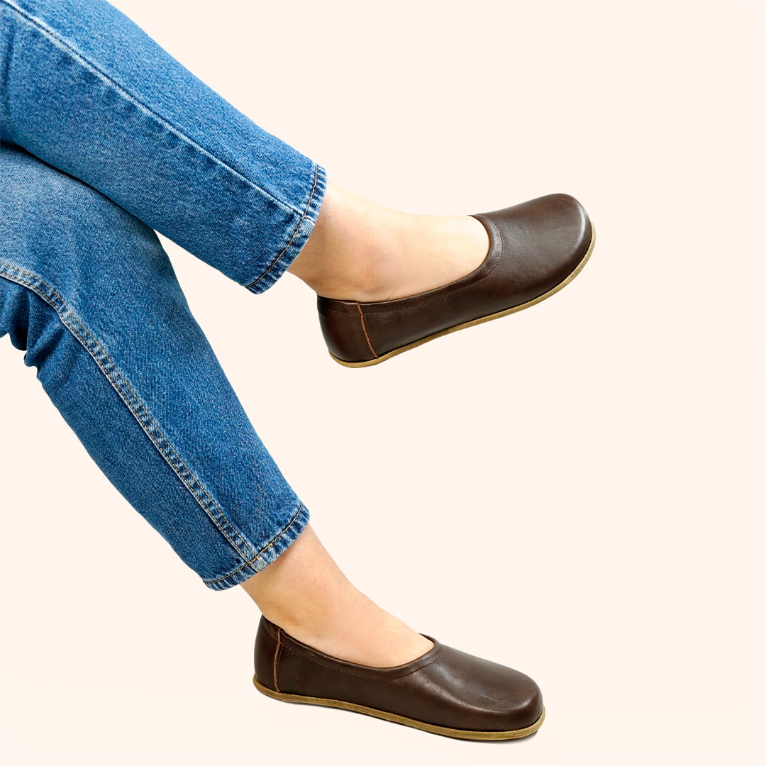 Grounding & Earthing Barefoot Ballet Flats for Women