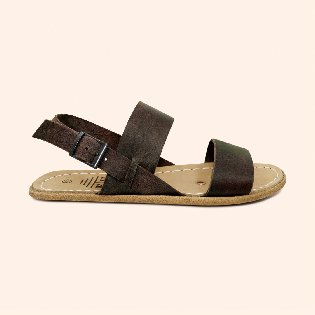 Grounding & Earthing Barefoot Double Strap Sandals for Men