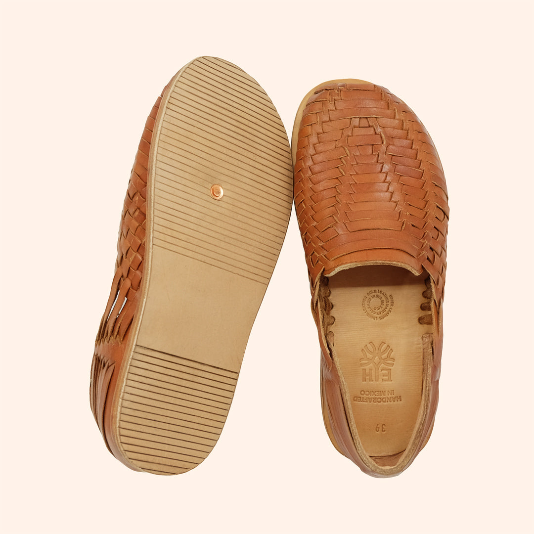 Grounding & Earthing Barefoot Huarache Slip-Ons for Men