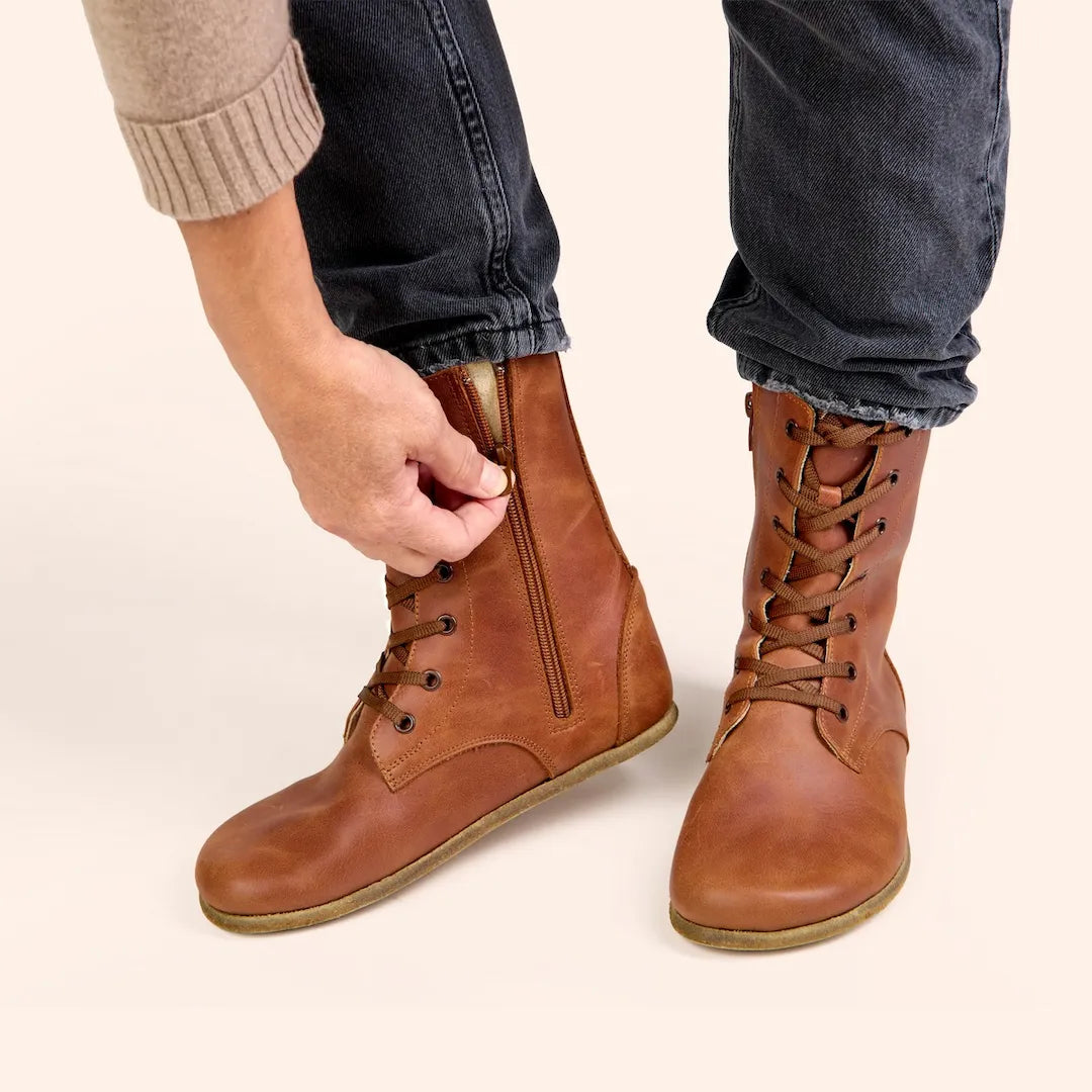 Grounding & Earthing Barefoot Long Boots for Women