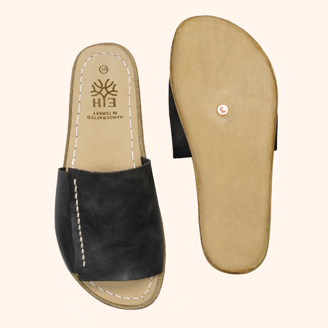 Grounding & Earthing Barefoot Slide-In Sandals for Women