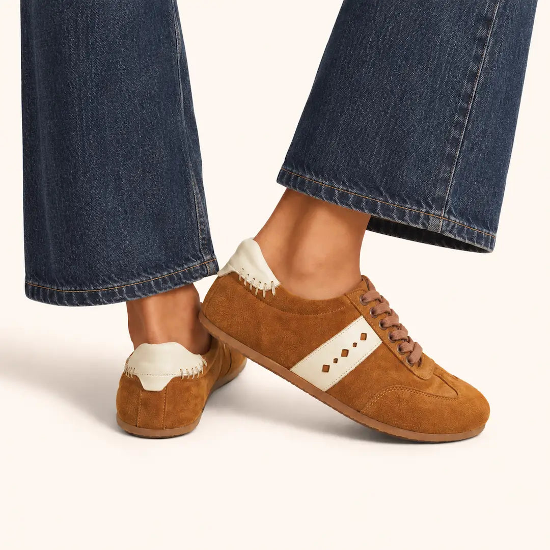 Grounding & Earthing Barefoot Retro Sneakers for Women