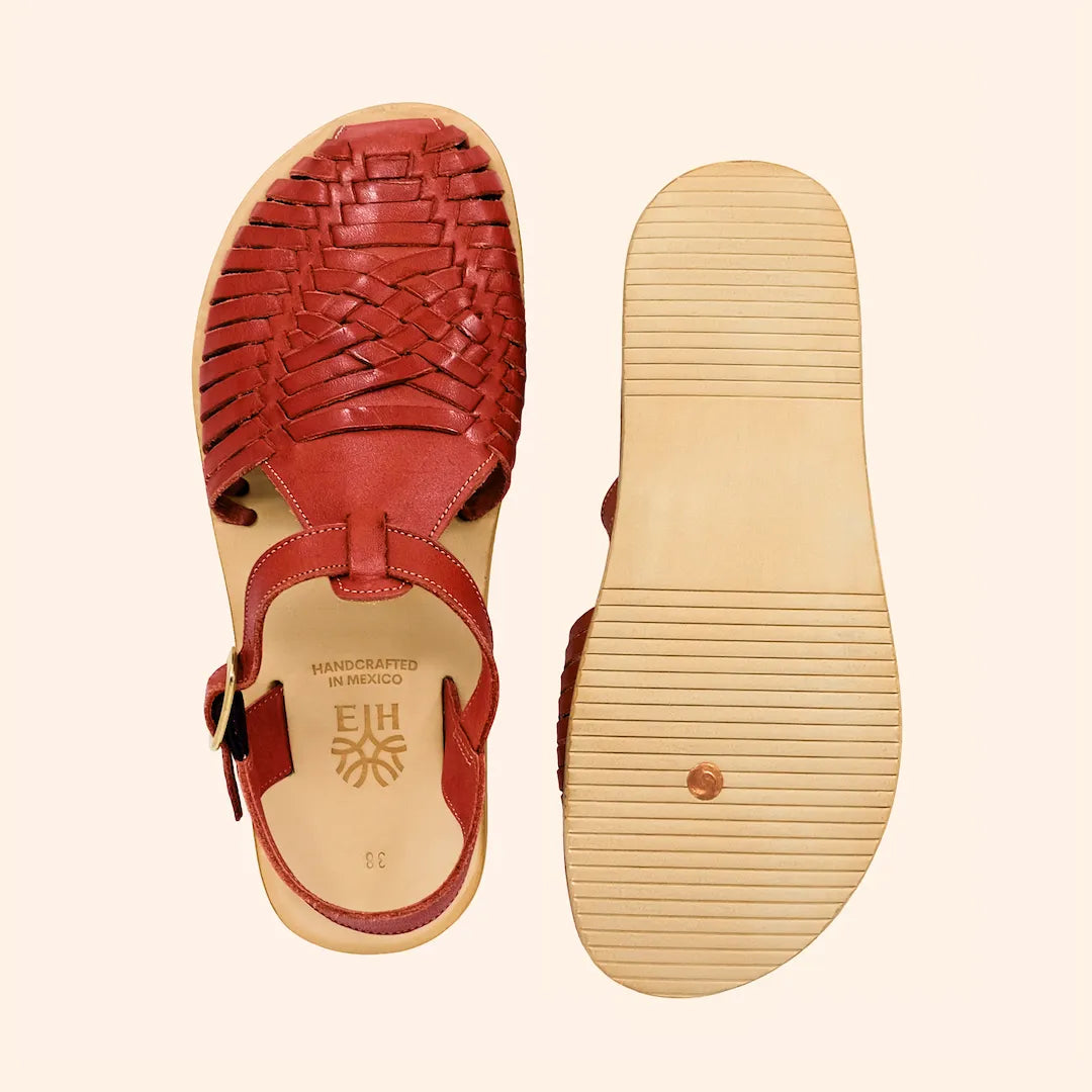 Grounding & Earthing Barefoot Closed-Toe Huarache Sandals for Women