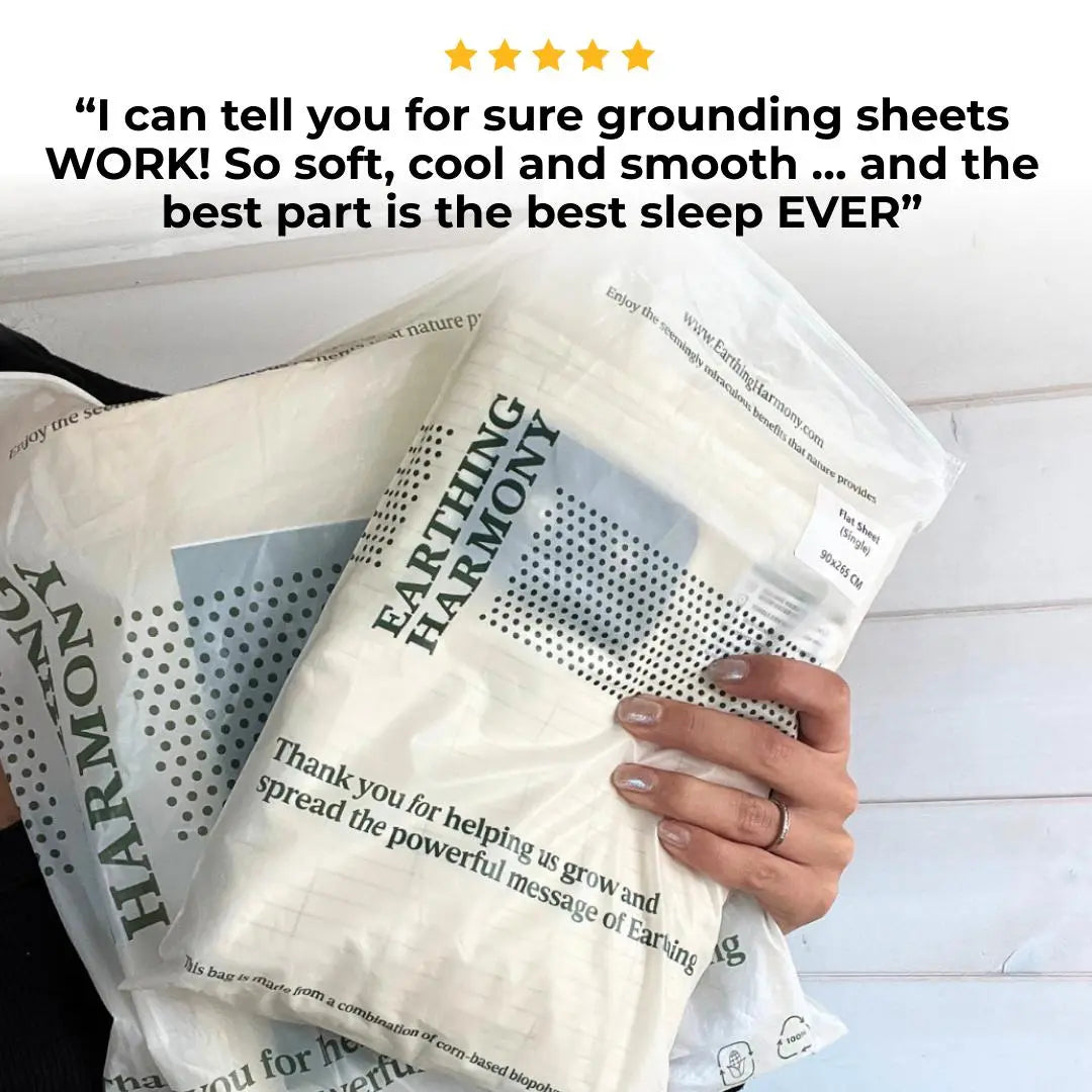 Earthing & Grounding Sheets with Pillowcases