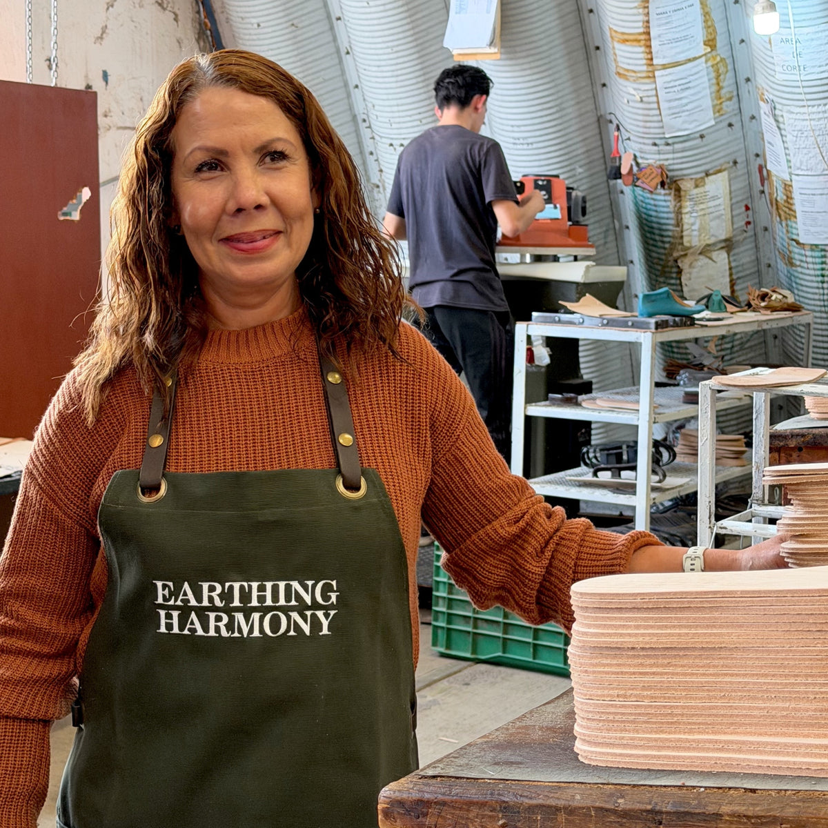 Tere, Earthing Harmony workshop artisan in Mexico, 14 years of experience