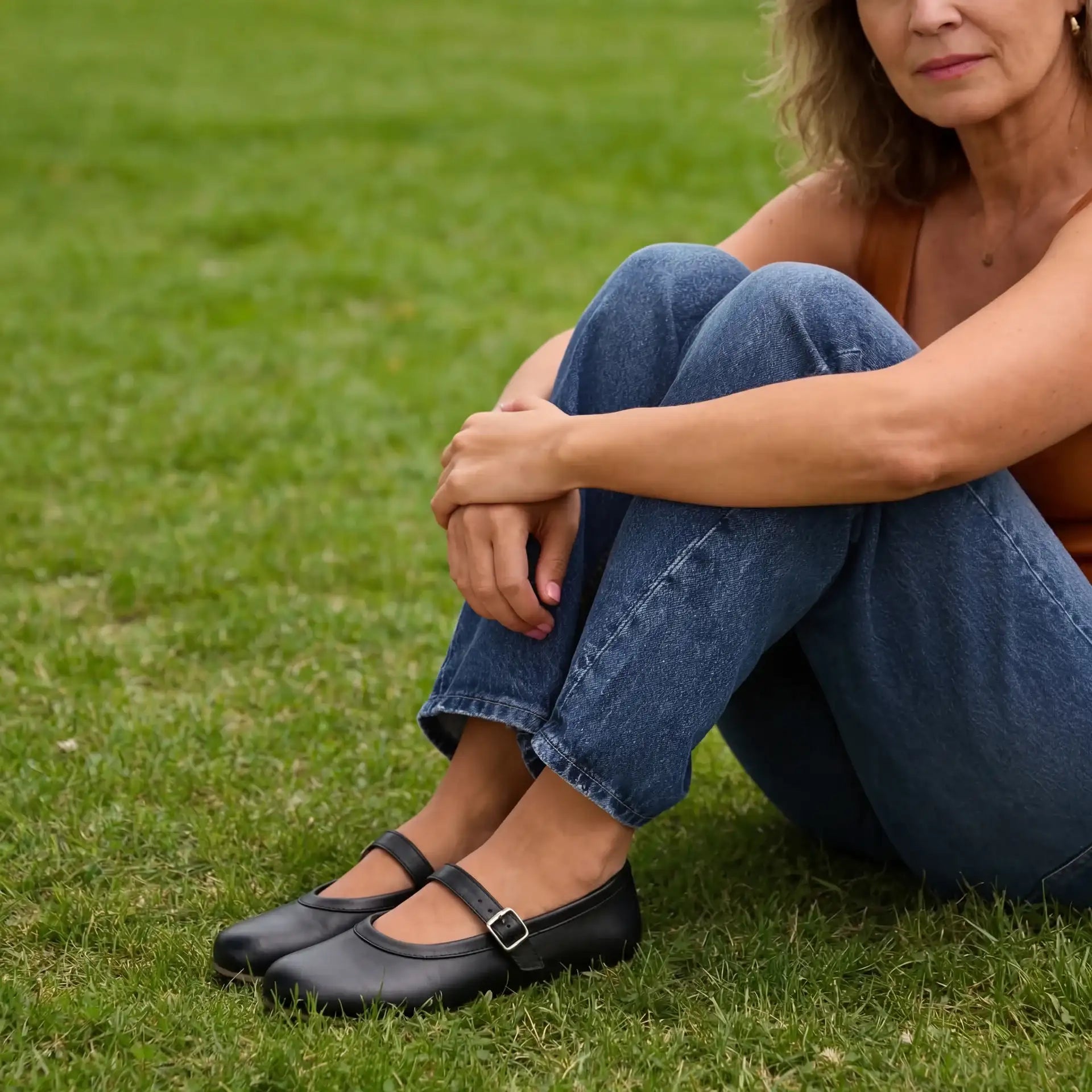 Grounding & Earthing Barefoot Mary Jane for Women