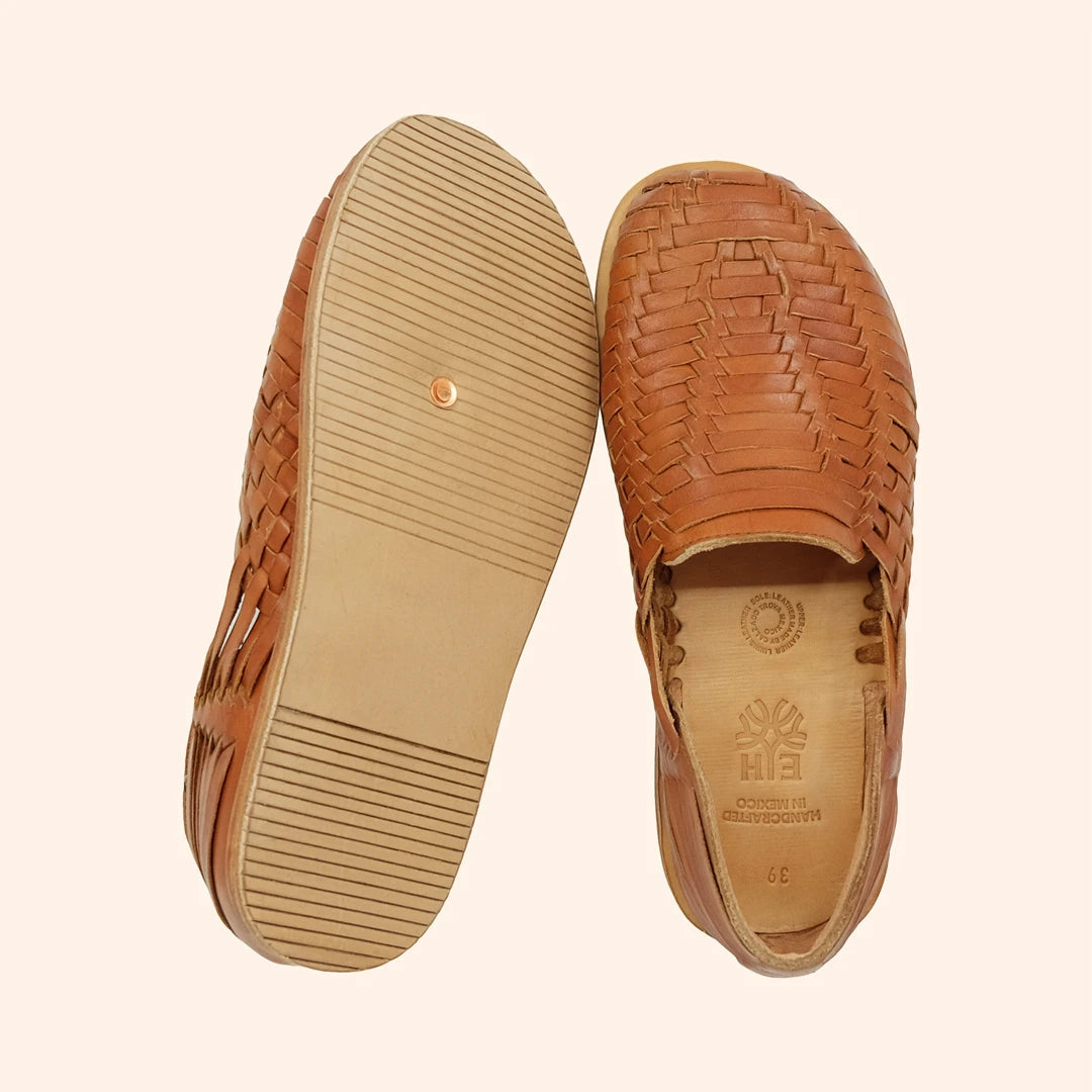Grounding & Earthing Barefoot Huarache Slip-Ons for Women