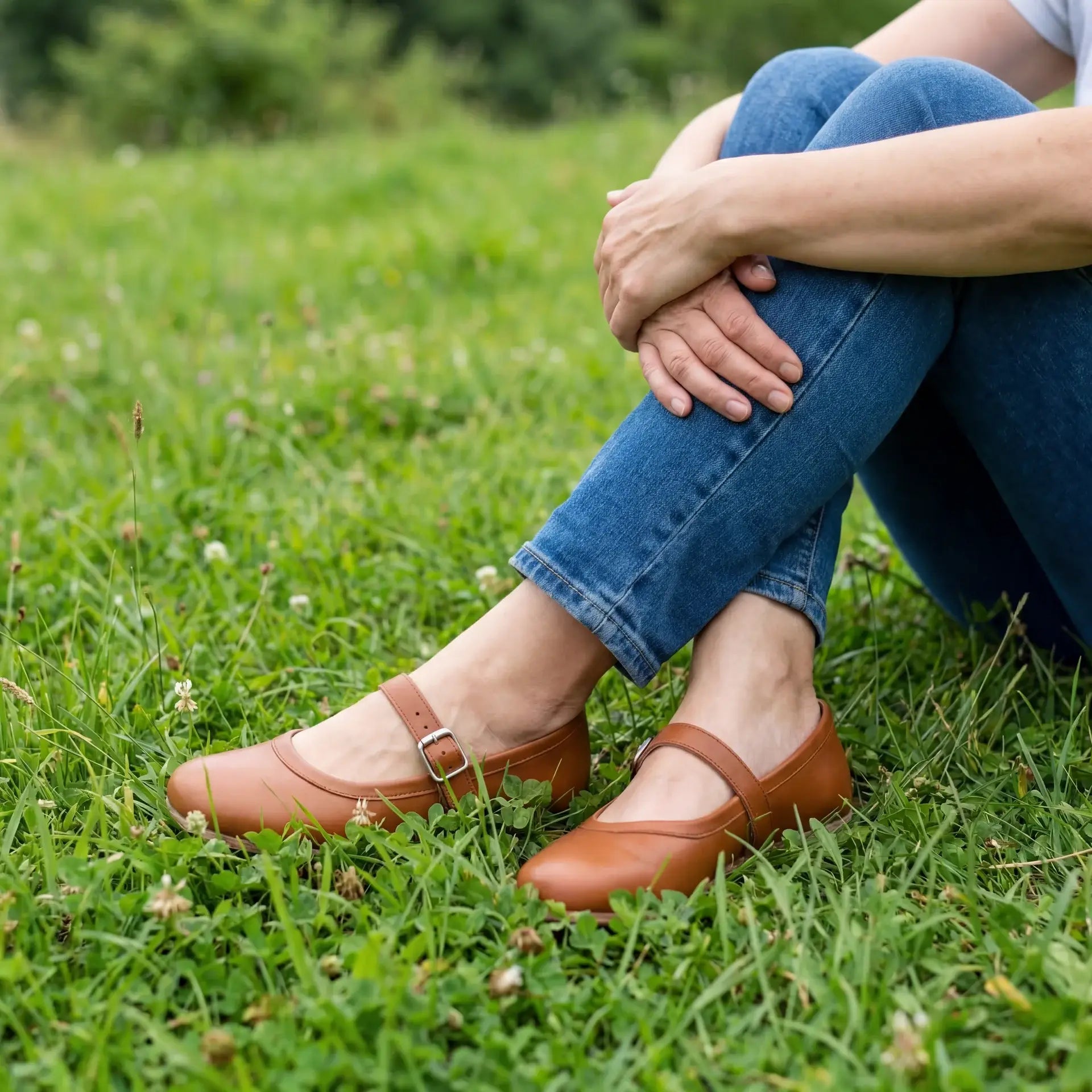 Grounding & Earthing Barefoot Mary Jane for Women