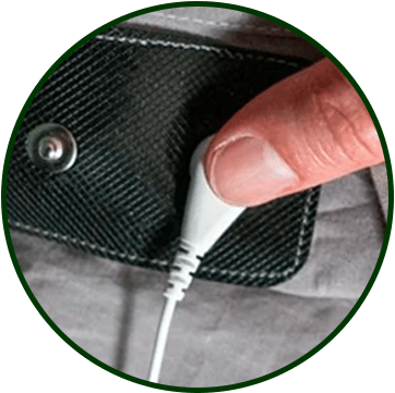 Cord for Earthing Sheets or Grounding Mat (Wall Outlet)